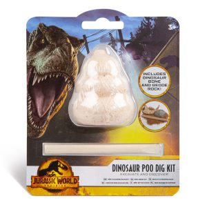 Jurassic World Dominion Mini Dinosaur Poo Dig Kit
